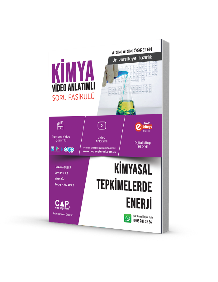 ÜNİV. HAZ KİMYA KA-SB KİMY.TEPKİ. ENERJİ - 2025-26